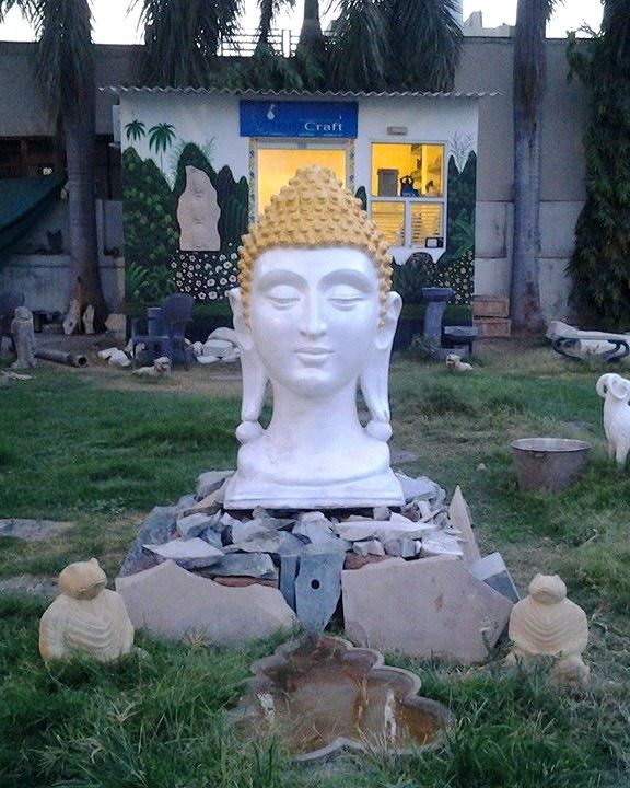 Marble Buddha Statue in Udaipur